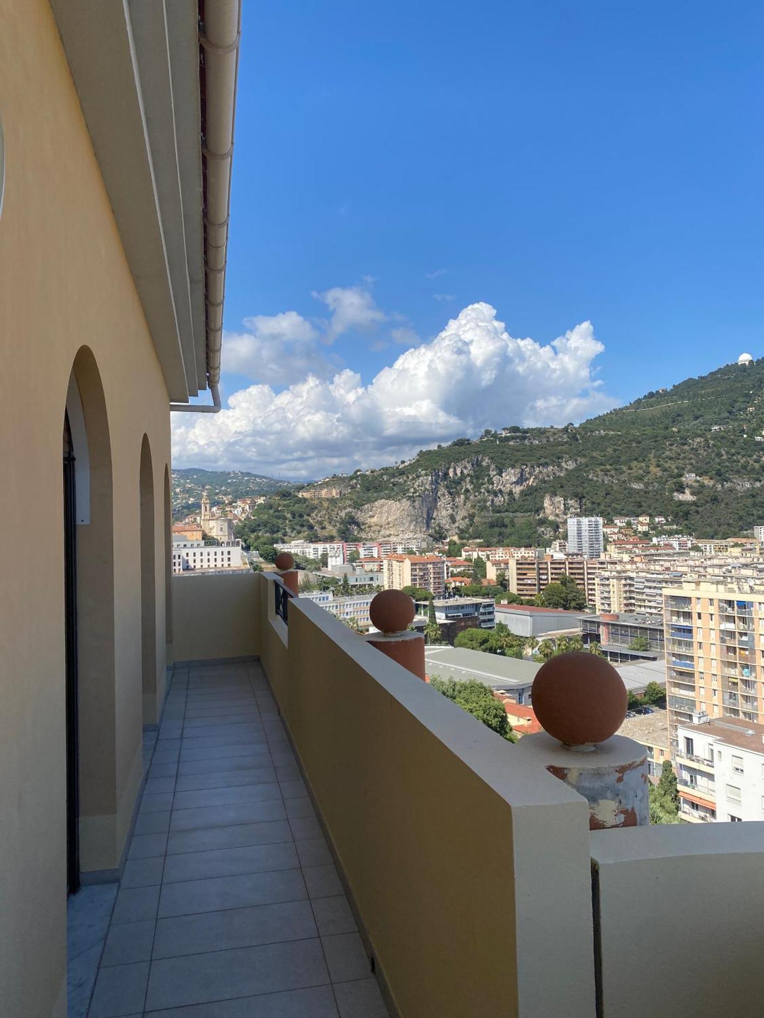 Appartement-Nice 01 Vue Mer - Panoramique Wifi-Parking Exteriör bild
